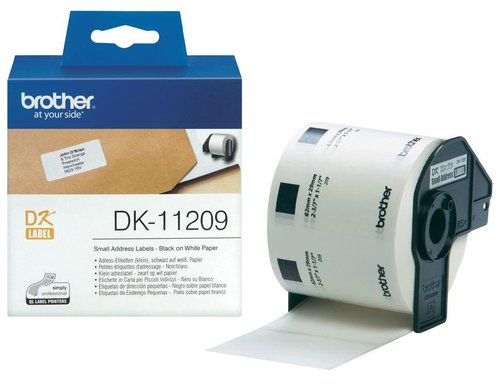 Brother Rollo de Etiquetas DK11209 62x29 mm (800 uds.)