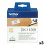 Brother Rollo de Etiquetas DK11209 62x29 mm (800 uds.)