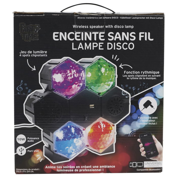 Party Time Altavoz De Proyector Disco 5V Party Time Altavoz De Proyector Disco 5V