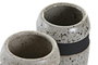 DKD Home Decor Vasos de Gres Surtido de 2 Unidades