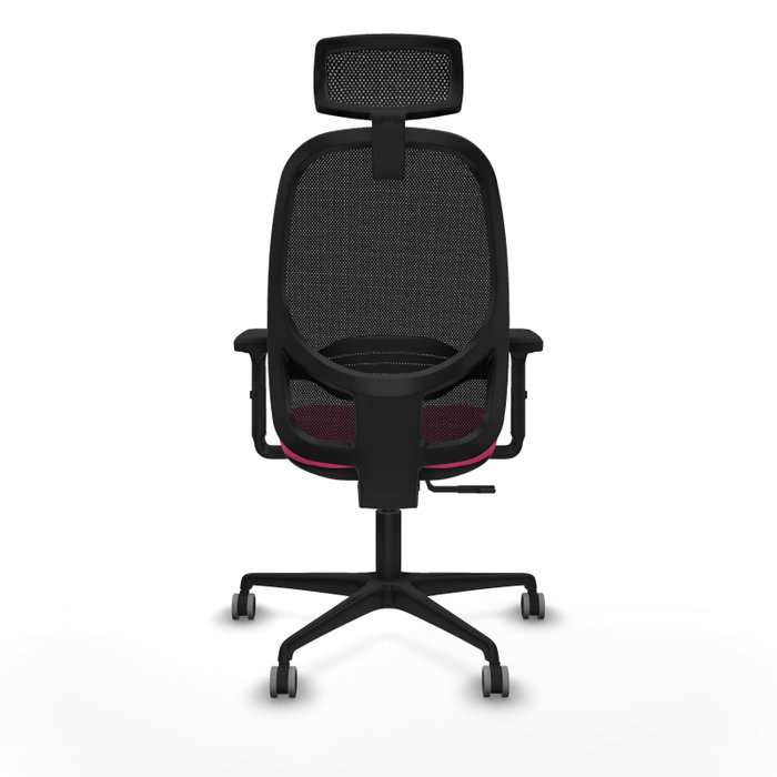 PIQUERAS Y CRESPO Silla de Oficina Cilanco Rosa y Negro con Mecanismo Sincro PIQUERAS Y CRESPO Silla de Oficina Cilanco Rosa y Negro con Mecanismo Sincro