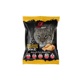 Alpha Spirit Snacks Gato Pollo Fresco 24x50 grs