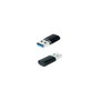 NANO CABLE Adaptador USB-A Macho a USB-C Hembra Negro 3.1