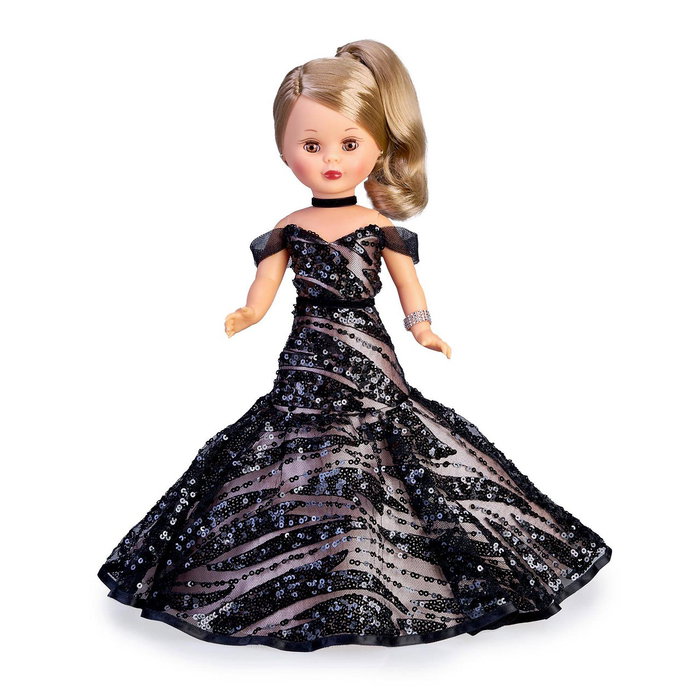 Nancy Nancy Nac53000 Edición Especial 55 Aniversario Colección Gala Muñeca con Vestido de Gala Negro y Certificado de Autenticidad Nancy Nancy Nac53000 Edición Especial 55 Aniversario Colección Gala Muñeca con Vestido de Gala Negro y Certificado de Autenticidad