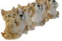 DKD Home Decor Set de Figuras de Resina Gato y Perro Surtido