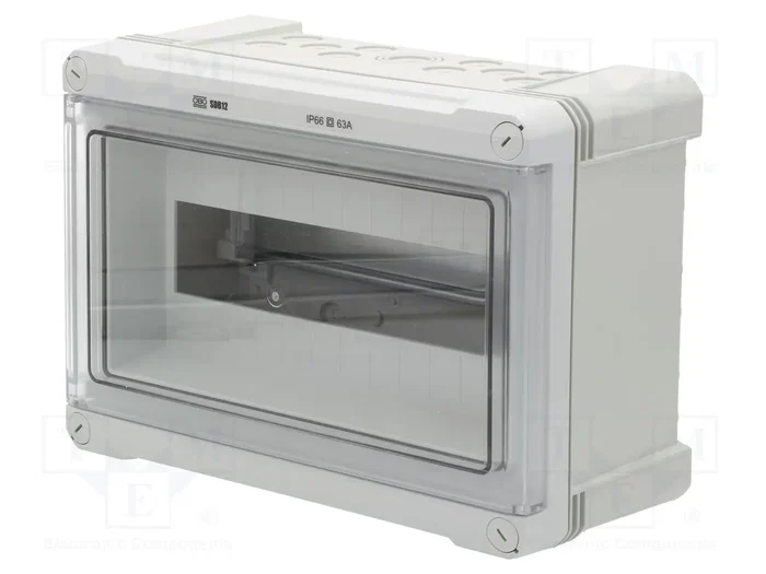 OBO BETTERMANN SDB 12L PS Carcasa para Aparatos Modulares, 12 Módulos, Gris Claro OBO BETTERMANN SDB 12L PS Carcasa para Aparatos Modulares, 12 Módulos, Gris Claro
