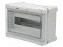 OBO BETTERMANN SDB 12L PS Carcasa para Aparatos Modulares, 12 Módulos, Gris Claro