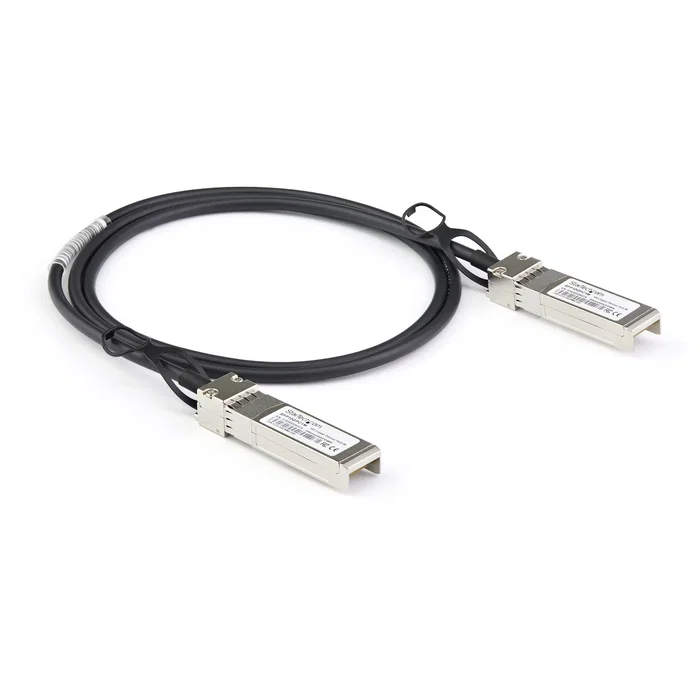 StarTech.com Cable SFP+ DAC pasivo 10 Gbps 1 m DACSFP10G1M - Compatible Dell EMC (EG3C0000086-ST) para 1000Base-SX e InfiniBand