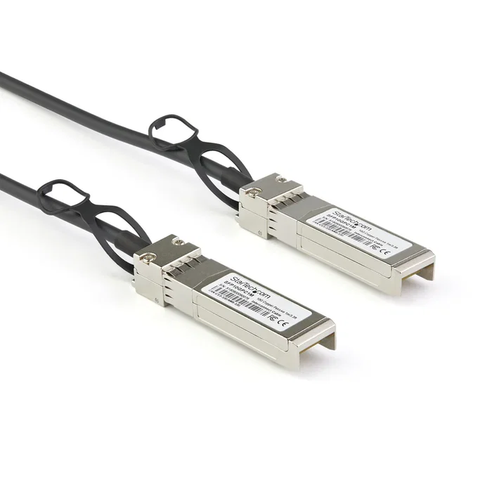 StarTech.com Cable SFP+ DAC pasivo 10 Gbps 1 m DACSFP10G1M - Compatible Dell EMC (EG3C0000086-ST) para 1000Base-SX e InfiniBand