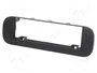 ACV Bastidor de montaje de radio para Fiat Panda 1 DIN Negro mate