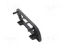 ACV Bastidor de montaje de radio para Fiat Panda 1 DIN Negro mate