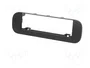 ACV Bastidor de montaje de radio para Fiat Panda 1 DIN Negro mate