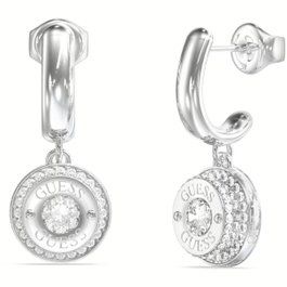 Guess JUBE05558JWRHT-U Pendientes de Acero Inoxidable Gris