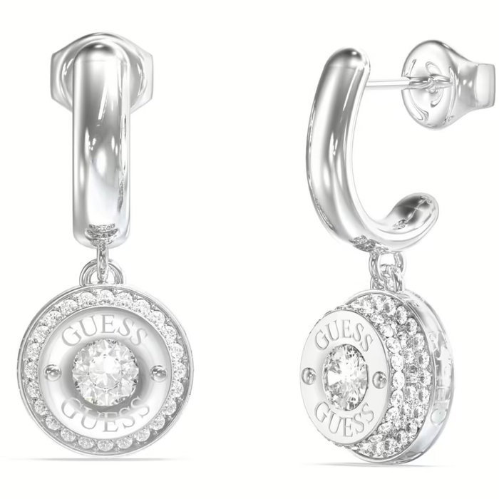 Guess JUBE05558JWRHT-U Pendientes de Acero Inoxidable Gris Guess JUBE05558JWRHT-U Pendientes de Acero Inoxidable Gris