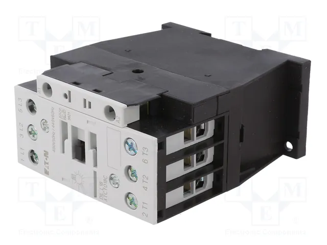 EATON ELECTRIC Contactor DILL18 3-polar 18A 400VAC