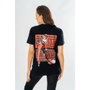 CID DC Comics Camiseta Harley Quinn Front Back Warning Talla S