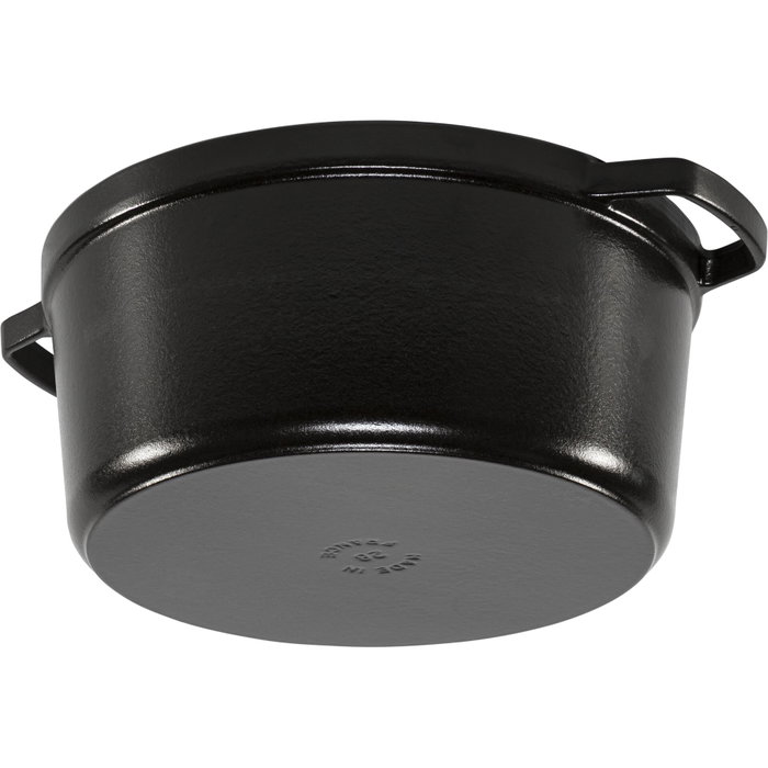 Staub La Cocotte 28cm Redonda Negra en Hierro Fundido
