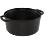 Staub La Cocotte 28cm Redonda Negra en Hierro Fundido