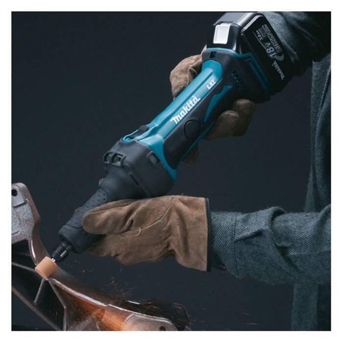 Makita DGD800Z Lijadora recta a batería 18V (negro/azul, sin batería ni cargador) Makita DGD800Z Lijadora recta a batería 18V (negro/azul, sin batería ni cargador)
