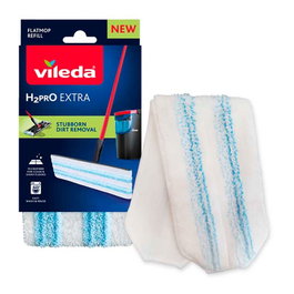 Vileda Recambio mopa H2PrO Flat Mop de microfibra