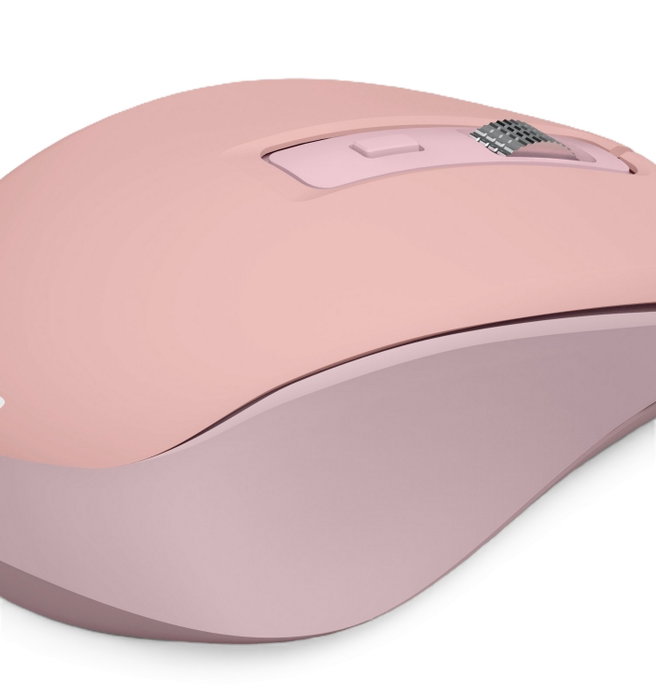 Hama WM-450 Rosa Ratón Inalámbrico con diseño polaco