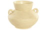 DKD Home Decor Jarrón de Cerámica Crema Dune