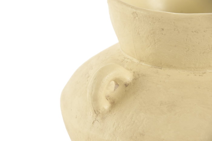 DKD Home Decor Jarrón de Cerámica Crema Dune DKD Home Decor Jarrón de Cerámica Crema Dune