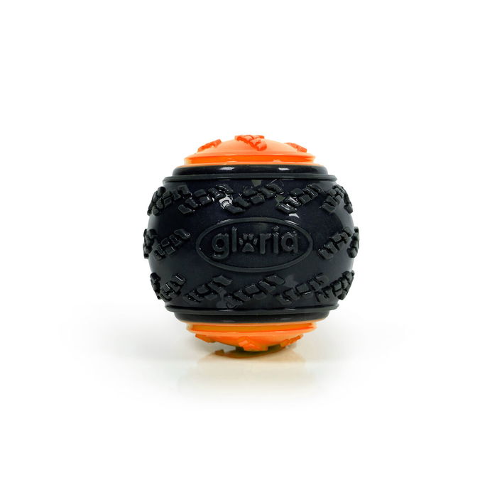 Play And Run Pelota Mega Squeaker L 8.89 cm Naranja-Gris para Perros Play And Run Pelota Mega Squeaker L 8.89 cm Naranja-Gris para Perros