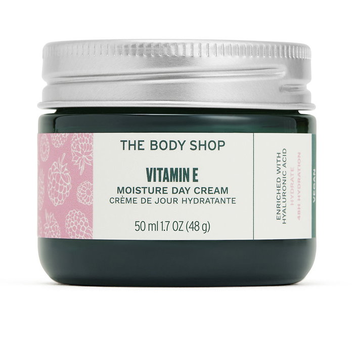 The Body Shop Crema Facial Hidratante con Vitamina E y Aceite de Frambuesa 50 ml The Body Shop Crema Facial Hidratante con Vitamina E y Aceite de Frambuesa 50 ml