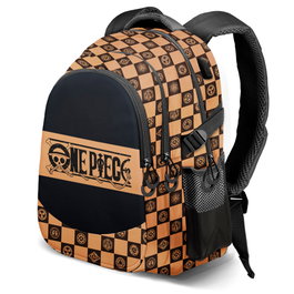 Karactermania Mochila One Piece Run. Plus Fan Chess 44x34x21 cm, Gran Capacidad, 3 Compartimentos, Puerto USB, Ripstop