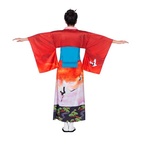 My Other Me Disfraz adulto Geisha Rojo Talla L My Other Me Disfraz adulto Geisha Rojo Talla L