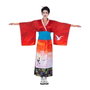 My Other Me Disfraz adulto Geisha Rojo Talla L