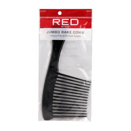 Red Kiss Peine Jumbo Rake Comb Negro