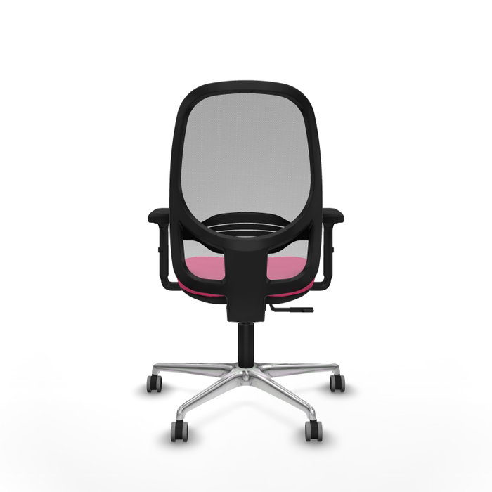 PIQUERAS Y CRESPO Silla de oficina Cilanco Rosa y Gris