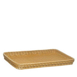 APS Cesta Plana Buffet, Modelo Cesta, 60x40x5 cm, Polipropileno, para Exposición