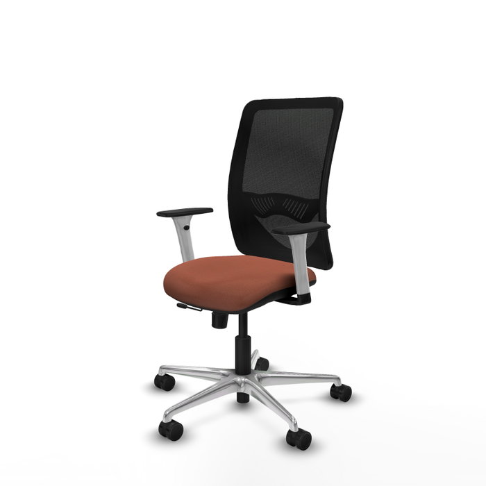 PIQUERAS Y CRESPO Silla de oficina Zulema Marrón y Negro PIQUERAS Y CRESPO Silla de oficina Zulema Marrón y Negro