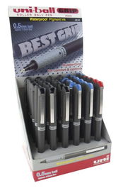 Roller T.Liq. Uni-Ball Grip Micro 0,5 (Ub-145) Expositor De 36