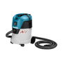 Makita VC2512L Aspirador Clase L, Seco y Húmedo, 25 L, 1000 W, 21 kPa, Negro/Azul