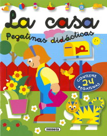 SUSAETA EDICIONES, La casa pegatinas didácticas