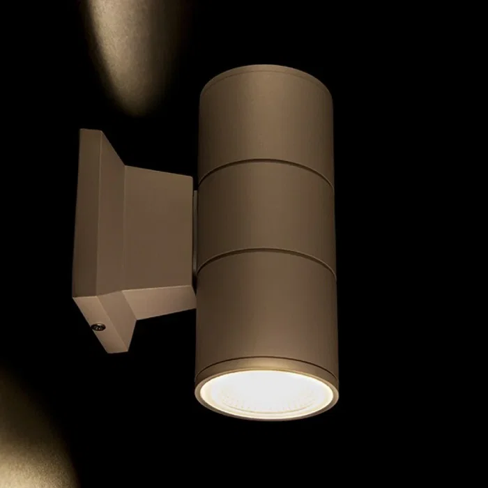 COB Aplique LED Exterior 14W 1347Lm 2700K IP65 Bella Blanco Cálido 40.000H [HO-COBWALL-2X7-WW]