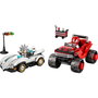 Lego Coche Silver Vs Monster Truck Knuckles 77118 Lego Sonic the Hedgehog, Set de Construcción con 2 Chaos Emeralds y Figuras de Knuckles y Silver, +8 Años