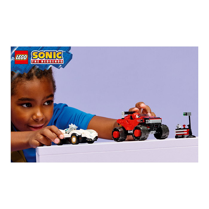 LEGO Sonic the Hedgehog Coche de Silver vs. Monster Truck de Knuckles 77118 LEGO Sonic the Hedgehog Coche de Silver vs. Monster Truck de Knuckles 77118