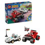 LEGO Sonic the Hedgehog Coche de Silver vs. Monster Truck de Knuckles 77118