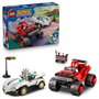 LEGO Sonic the Hedgehog Coche de Silver vs. Monster Truck de Knuckles 77118