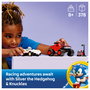 LEGO Sonic the Hedgehog Coche de Silver vs. Monster Truck de Knuckles 77118
