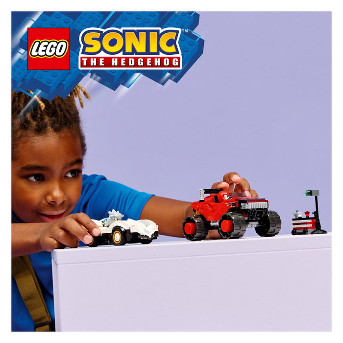 LEGO Sonic the Hedgehog Coche de Silver vs. Monster Truck de Knuckles 77118 LEGO Sonic the Hedgehog Coche de Silver vs. Monster Truck de Knuckles 77118
