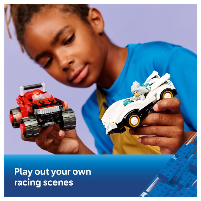 LEGO Sonic the Hedgehog Coche de Silver vs. Monster Truck de Knuckles 77118 LEGO Sonic the Hedgehog Coche de Silver vs. Monster Truck de Knuckles 77118