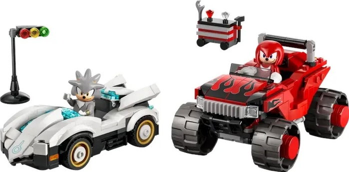 LEGO Sonic the Hedgehog Coche de Silver vs. Monster Truck de Knuckles 77118 LEGO Sonic the Hedgehog Coche de Silver vs. Monster Truck de Knuckles 77118