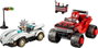LEGO Sonic the Hedgehog Coche de Silver vs. Monster Truck de Knuckles 77118