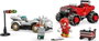 LEGO Sonic the Hedgehog Coche de Silver vs. Monster Truck de Knuckles 77118